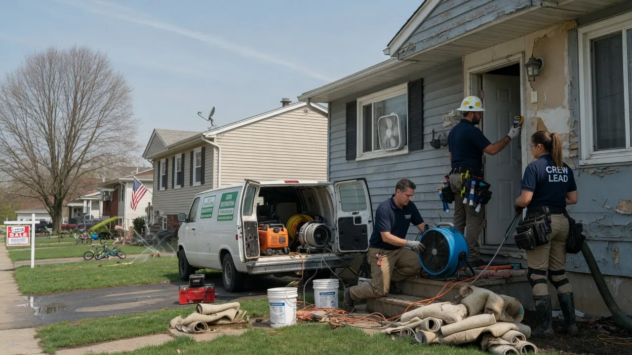 Flood Cleanup in Princeton Junction, NJ near me